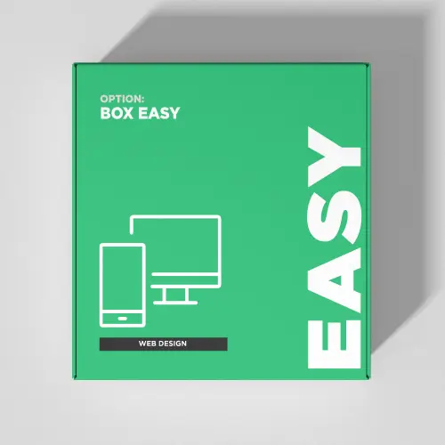 Paquete Box Easy, versión básica de diseño web